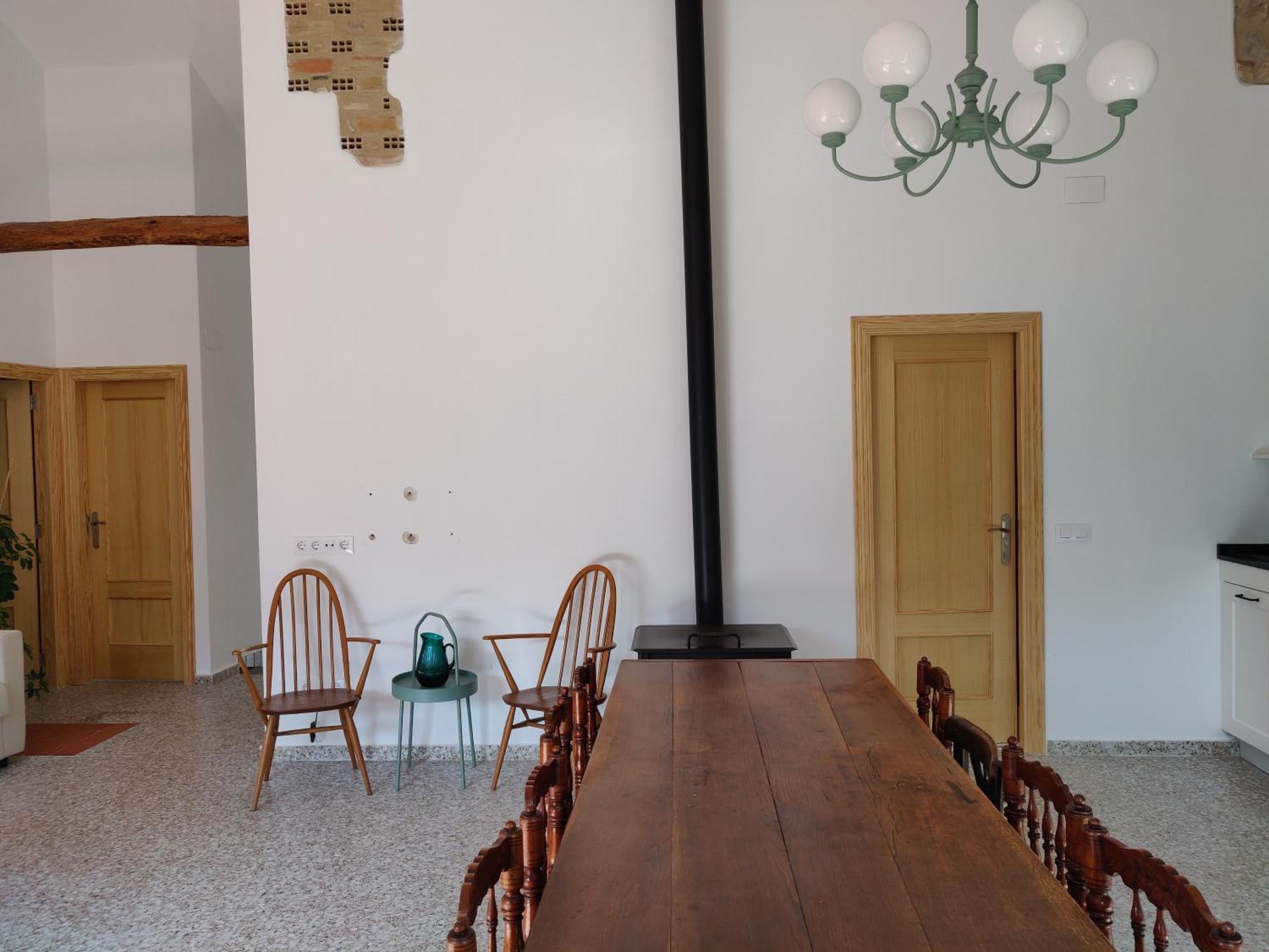 L'Almassera - Chimenea Y Montana Para Grupos En Aielo De Rugat Ayelo de Rugat Exterior foto