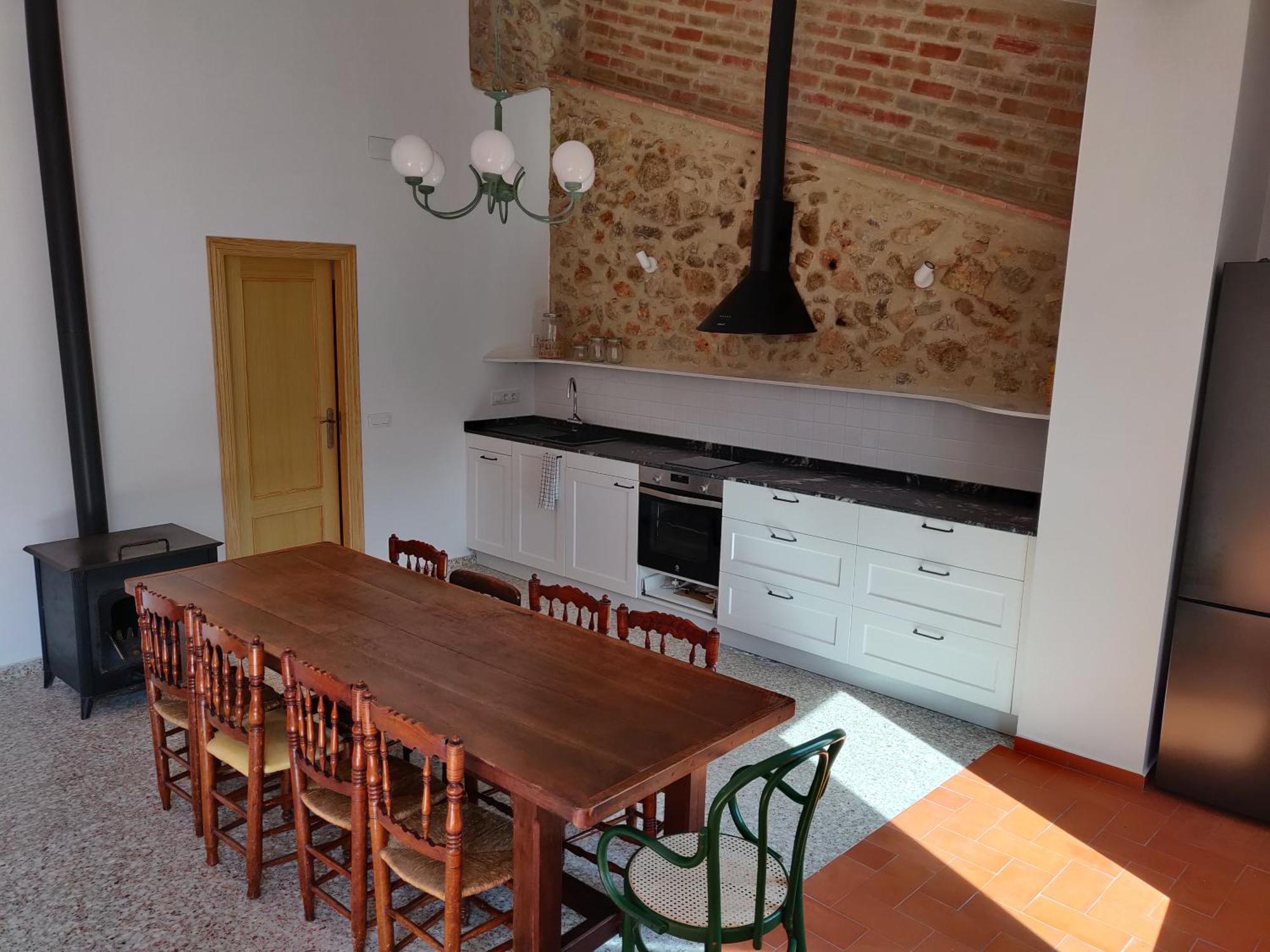 L'Almassera - Chimenea Y Montana Para Grupos En Aielo De Rugat Ayelo de Rugat Exterior foto