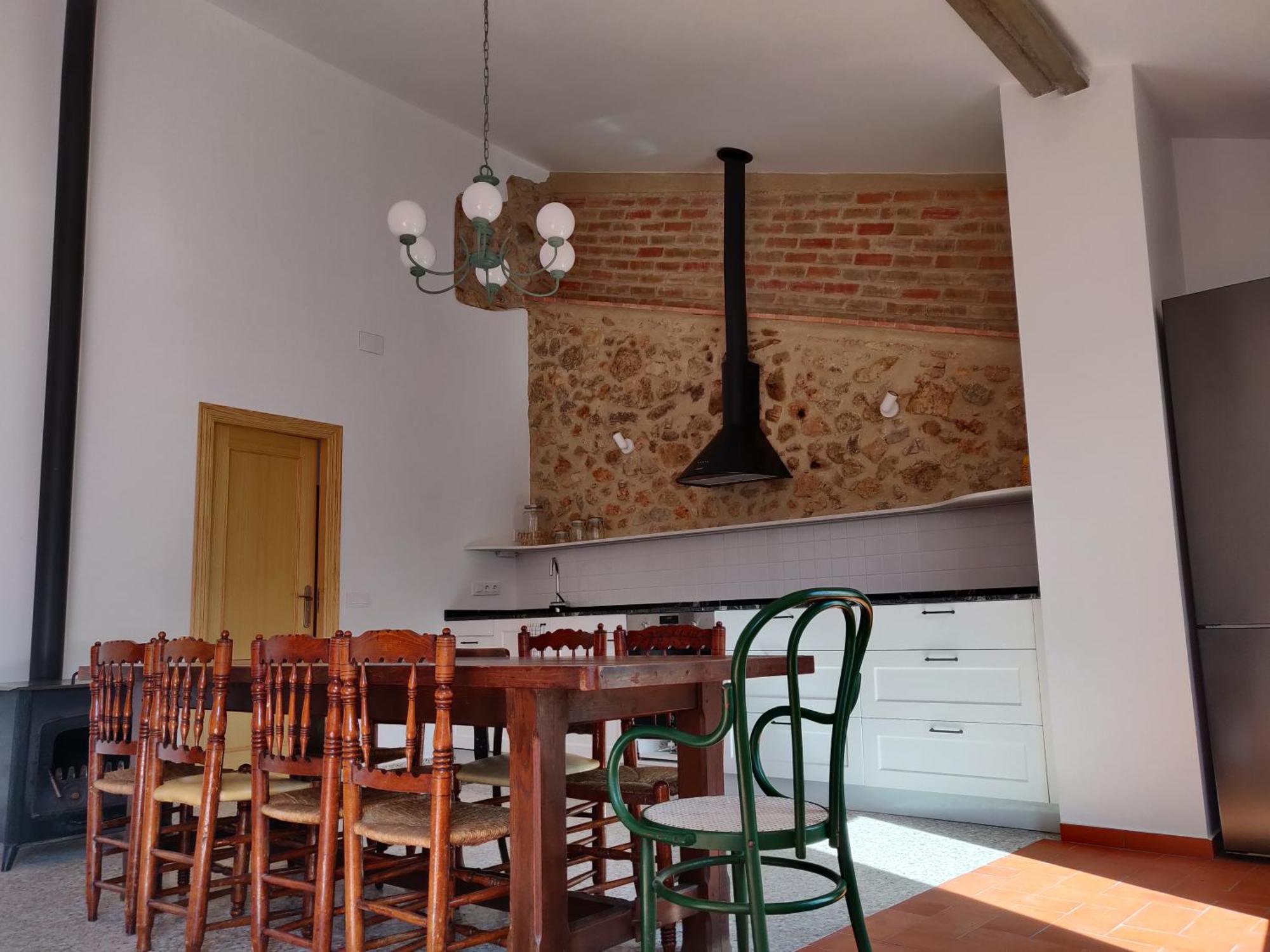 L'Almassera - Chimenea Y Montana Para Grupos En Aielo De Rugat Ayelo de Rugat Exterior foto
