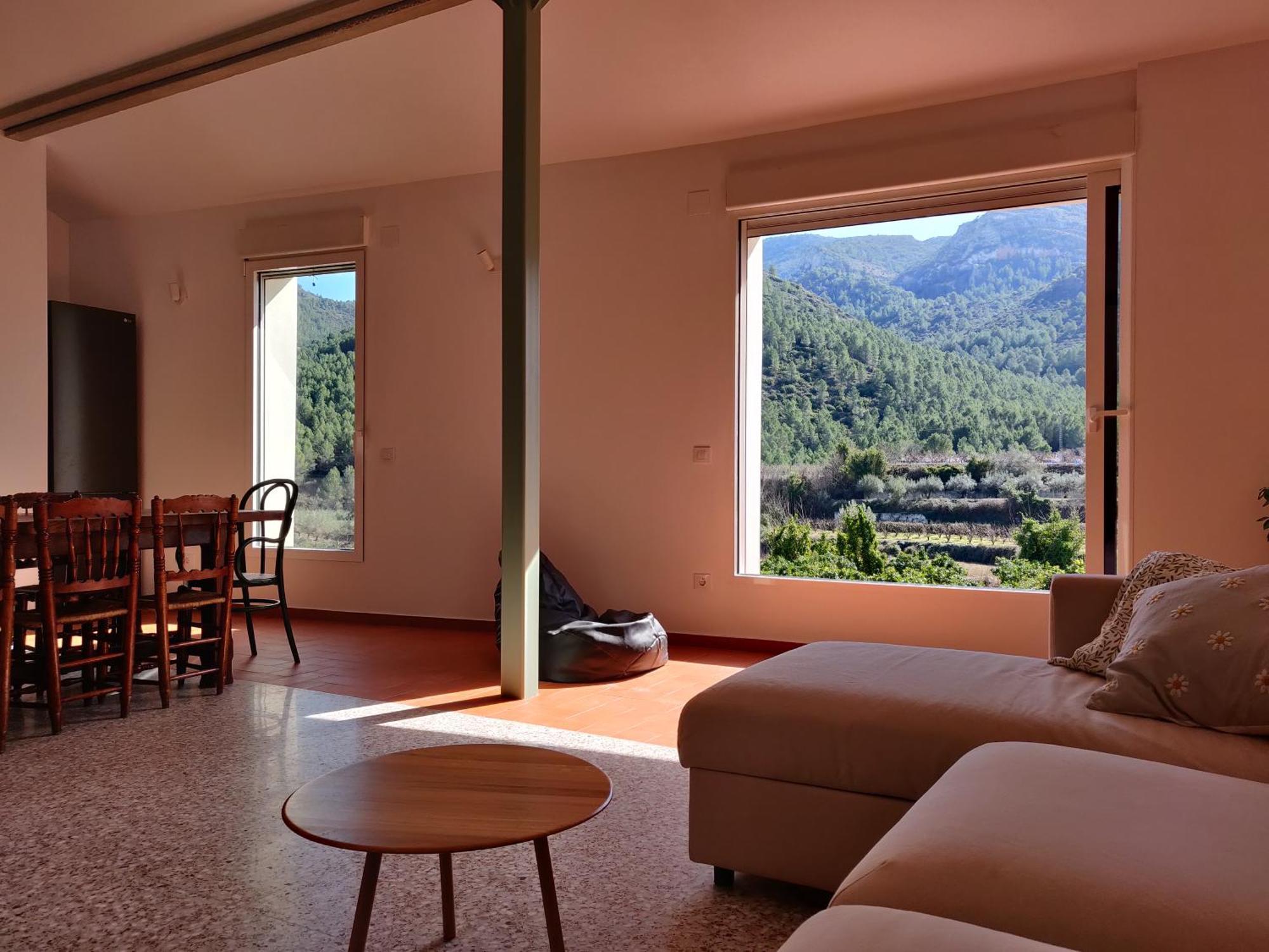 L'Almassera - Chimenea Y Montana Para Grupos En Aielo De Rugat Ayelo de Rugat Exterior foto