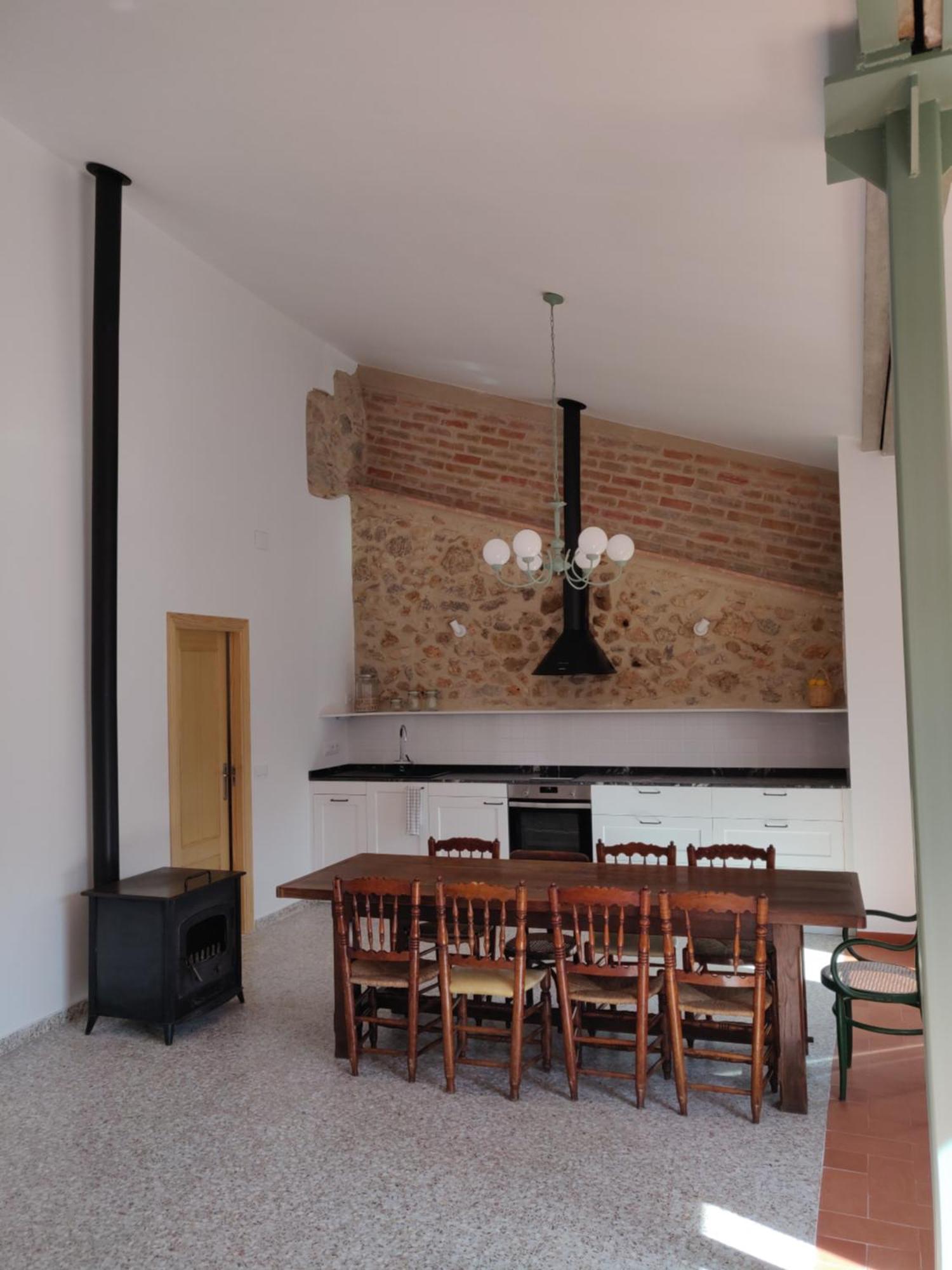 L'Almassera - Chimenea Y Montana Para Grupos En Aielo De Rugat Ayelo de Rugat Exterior foto