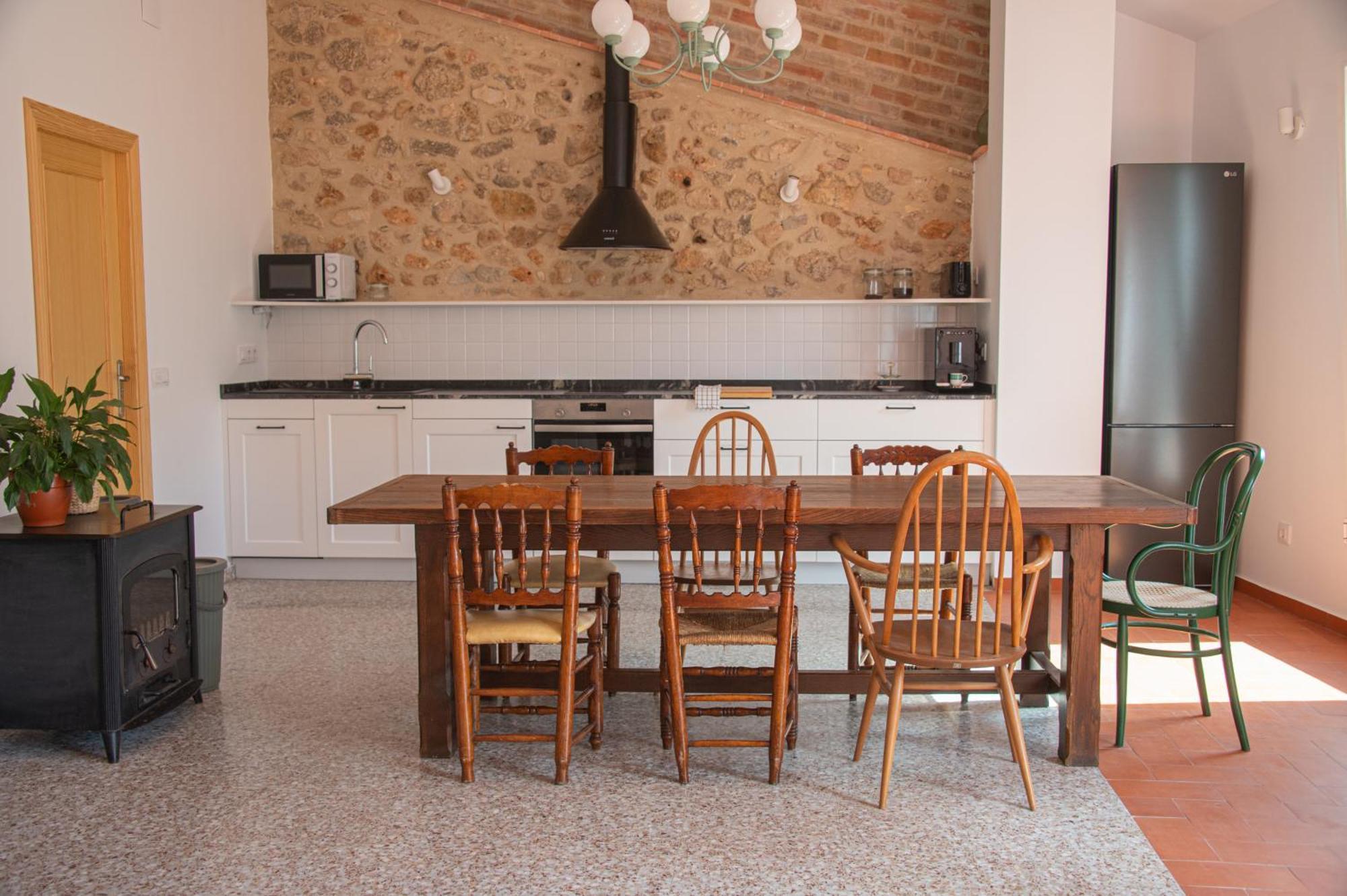 L'Almassera - Chimenea Y Montana Para Grupos En Aielo De Rugat Ayelo de Rugat Exterior foto